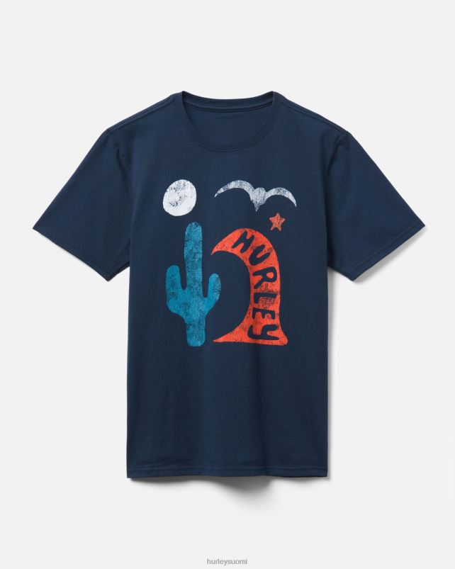 Hurley miehet Päivittäinen kierrätys baja sur lyhythihainen yövoima vaatetus A06JJB391