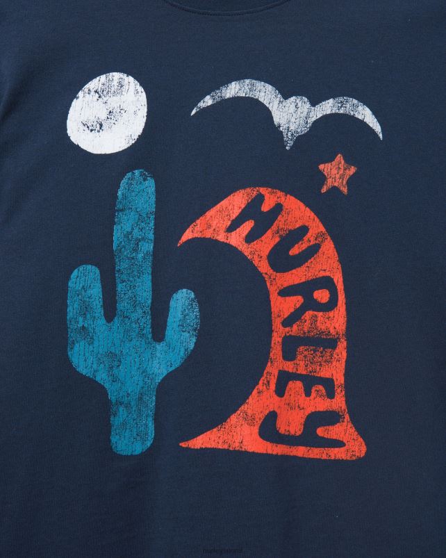 Hurley miehet Päivittäinen kierrätys baja sur lyhythihainen yövoima vaatetus A06JJB391