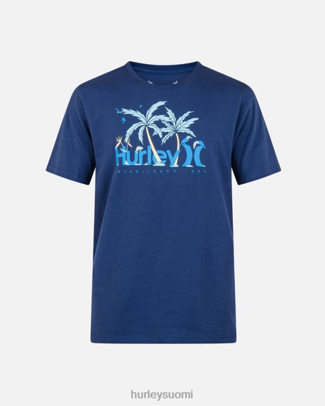 Hurley miehet arjen viidakon lyhythihainen t-paita kuiluun vaatetus A06JJB67