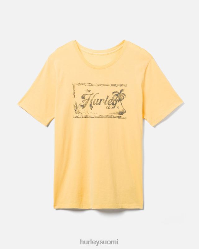 Hurley miehet arjen vintage lyhythihainen btr-kastike vaatetus A06JJB395