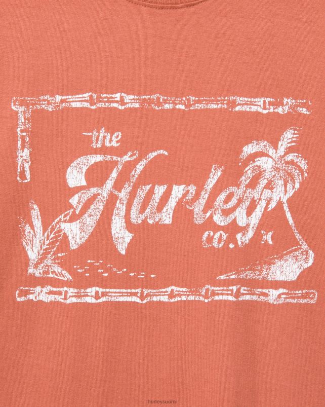 Hurley miehet arjen vintage lyhythihainen zion ruoste vaatetus A06JJB394