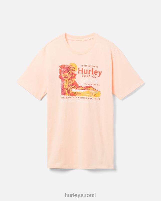 Hurley miehet arjen waikiki tiki t-paita kauniita unia vaatetus A06JJB340