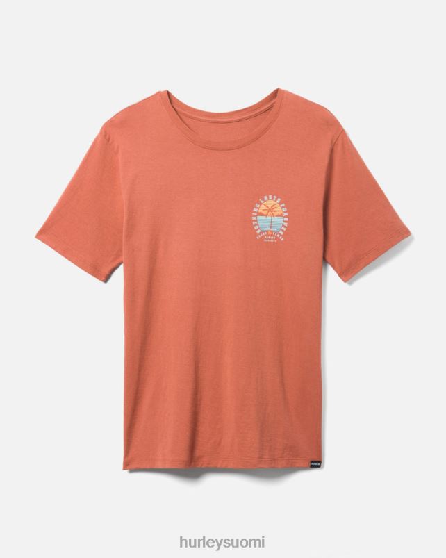 Hurley miehet joka päivä mikään ei kestä ikuisesti lyhythihainen zion ruoste vaatetus A06JJB390