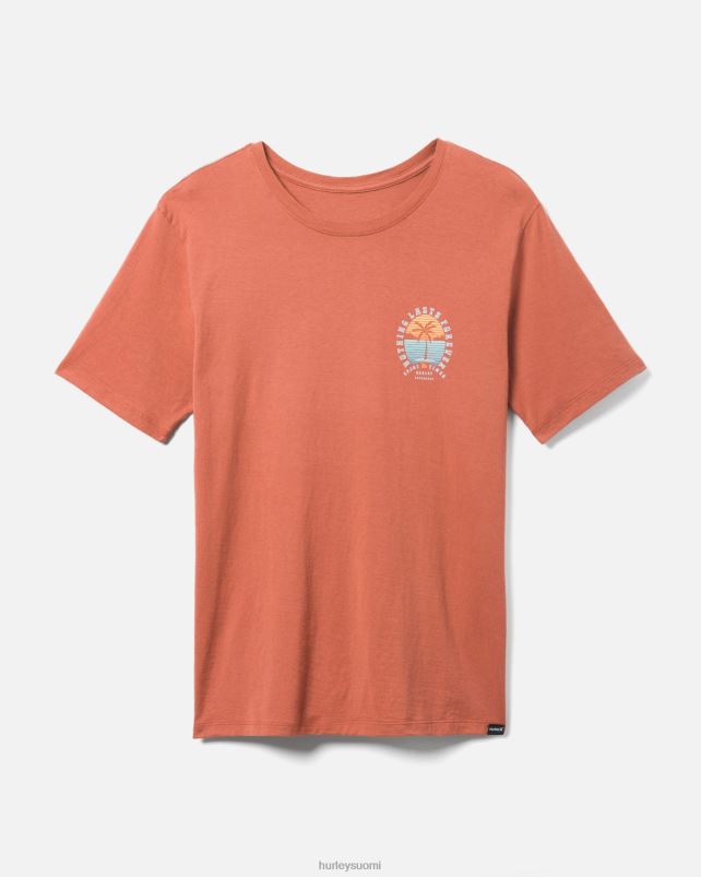 Hurley miehet joka päivä mikään ei kestä ikuisesti lyhythihainen zion ruoste vaatetus A06JJB390