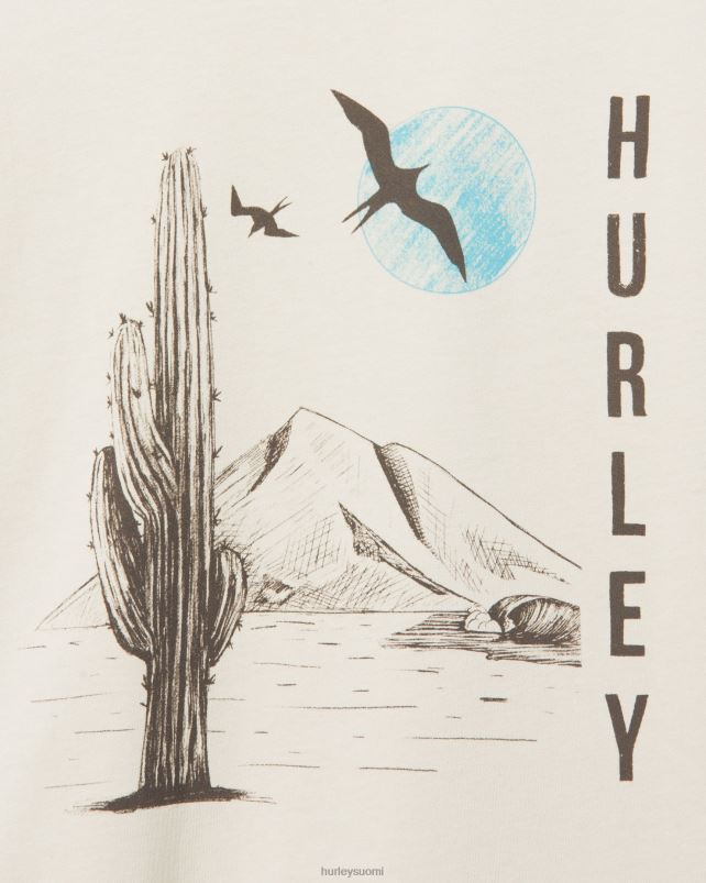Hurley miehet joka päivä tutkia lounasaikaa dreamin t-paita luuta vaatetus A06JJB312