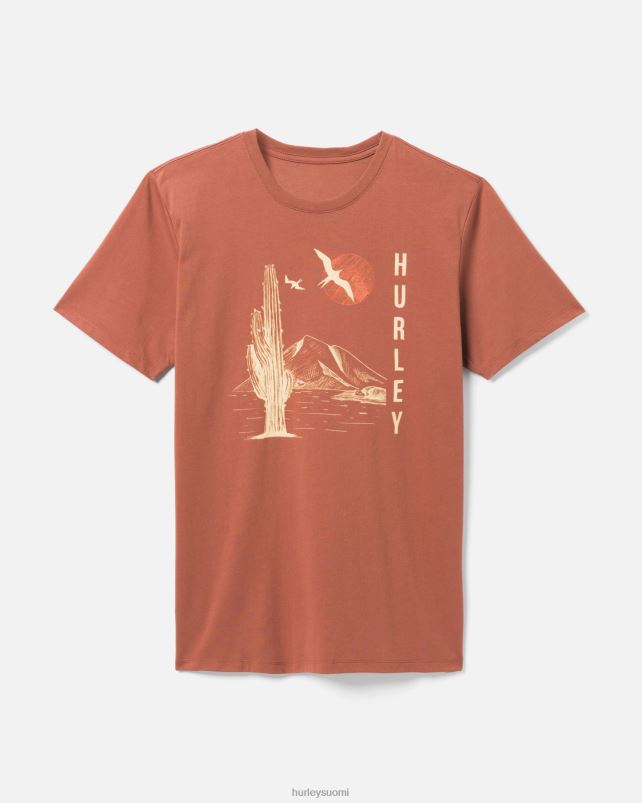Hurley miehet joka päivä tutkia lounasaikaa dreamin t-paita zion ruoste vaatetus A06JJB358
