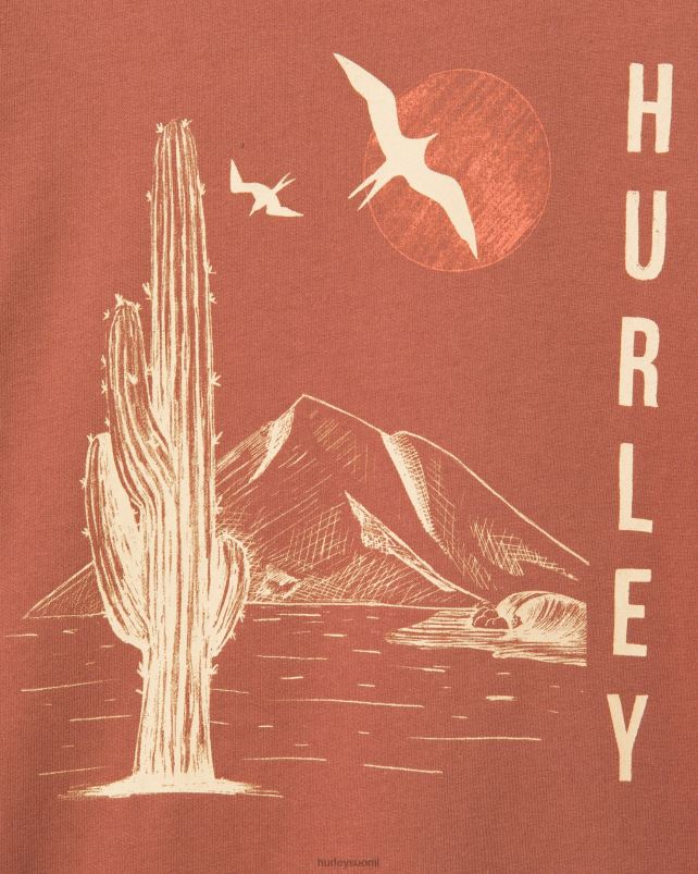 Hurley miehet joka päivä tutkia lounasaikaa dreamin t-paita zion ruoste vaatetus A06JJB358