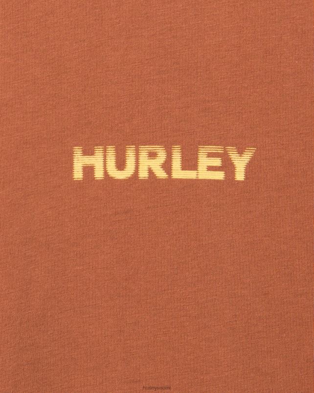 Hurley miehet jokapäiväinen explore heijastin lyhythihainen zion ruoste vaatetus A06JJB330