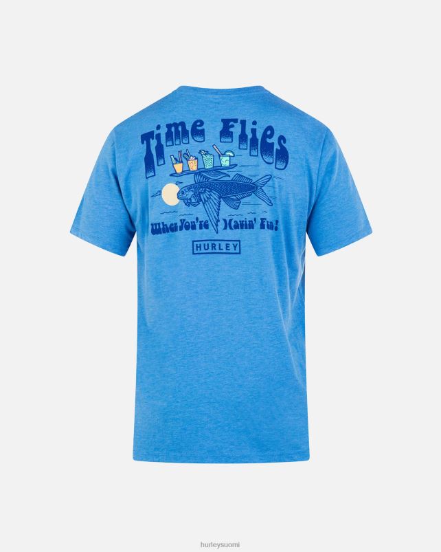 Hurley miehet jokapäiväinen hauska lyhythihainen t-paita merinäköala vaatetus A06JJB24