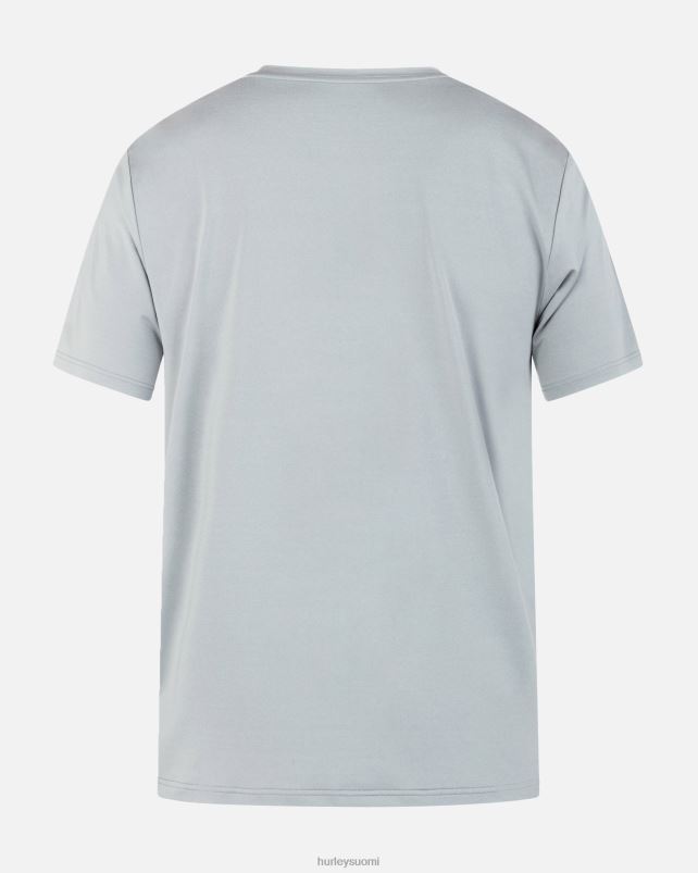 Hurley miehet jokapäiväinen hybridi upf lyhythihainen kanervanharmaa vaatetus A06JJB290