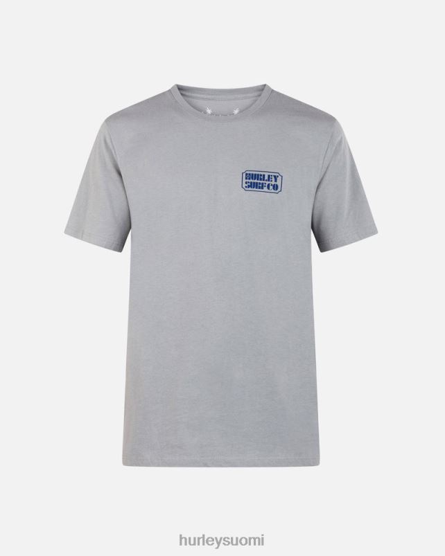 Hurley miehet jokapäiväinen juliste lyhythihainen t-paita hiukkanen vaatetus A06JJB30