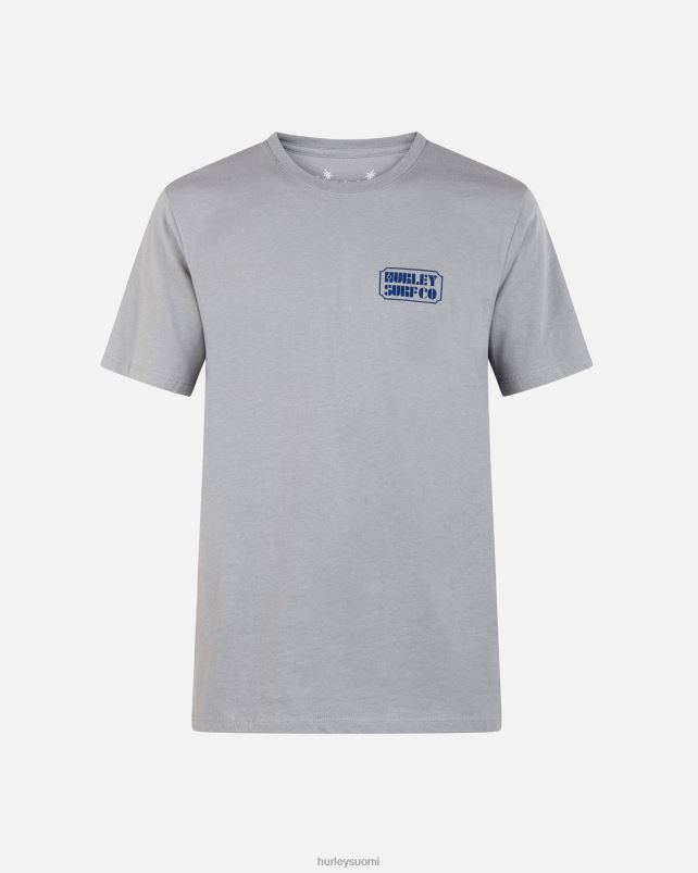 Hurley miehet jokapäiväinen juliste lyhythihainen t-paita hiukkanen vaatetus A06JJB30