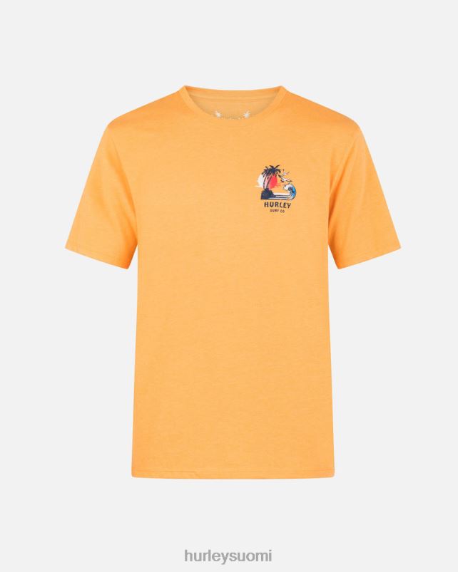 Hurley miehet jokapäiväinen saarijuhla lyhythihainen t-paita nektariini vaatetus A06JJB63