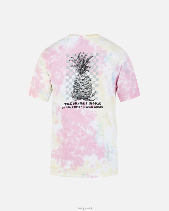 Hurley miehet jokapäiväinen solmioväri trippy ananas lyhythihainen t-paita munankuori vaatetus A06JJB65