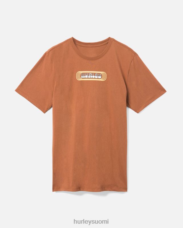 Hurley miehet jokapäiväinen tutkia kadonnut sqaure lyhythihainen zion ruoste vaatetus A06JJB320