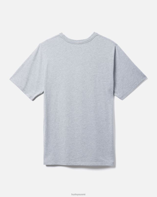 Hurley miehet jokapäiväinen yksi ja ainoa sc-t-paita tummanharmaa kanerva vaatetus A06JJB297