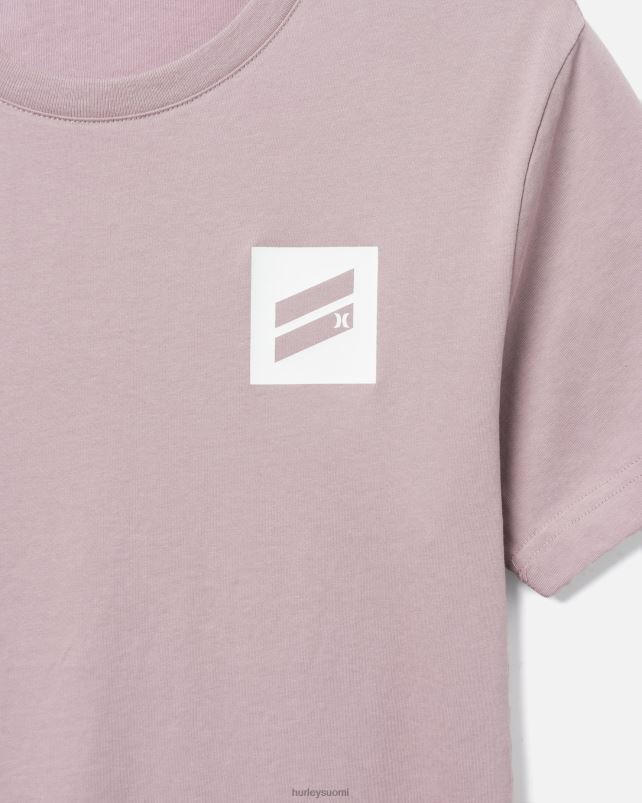 Hurley miehet olemassa bootcamp kuiva lyhythihainen perfomrance t-paita liila vaatetus A06JJB48