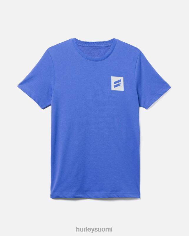 Hurley miehet olemassa bootcamp kuiva lyhythihainen perfomrance t-paita sininen vaatetus A06JJB47