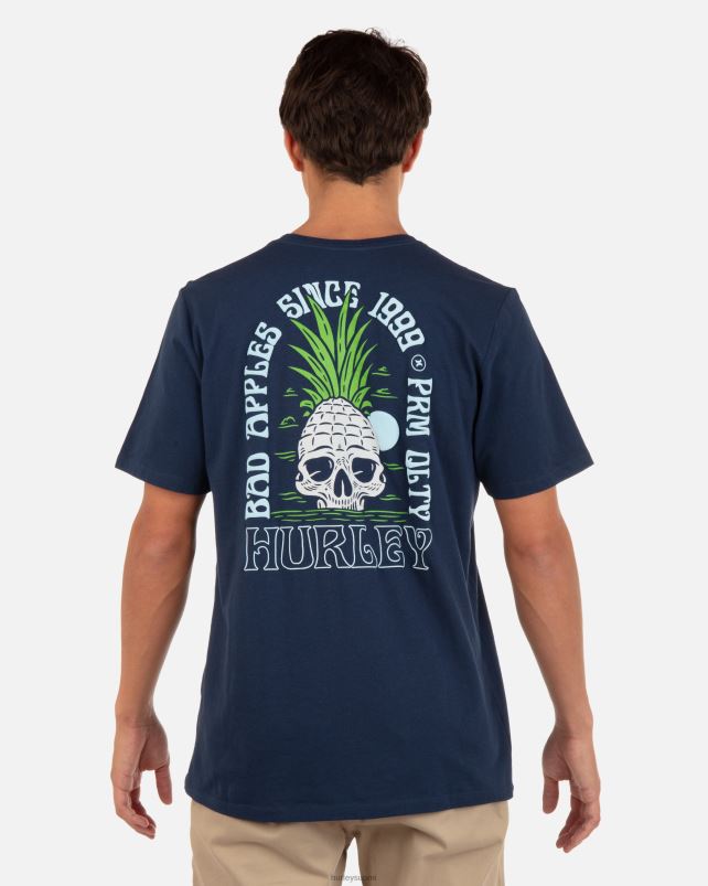 Hurley miehet päivittäinen bad apples lyhythihainen yövoima vaatetus A06JJB348