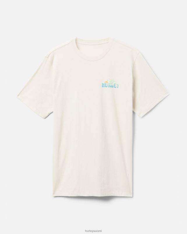 Hurley miehet päivittäinen double palms lyhythihainen luuta vaatetus A06JJB310