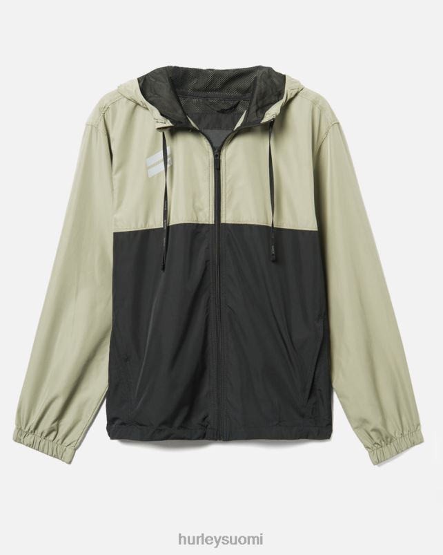 Hurley miehet olemassa tuulitakki takki oliivi/khaki vaatetus A06JJB414