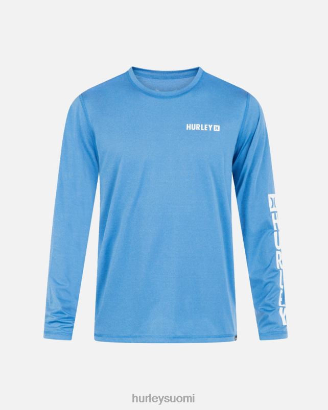 Hurley miehet jokapäiväinen hybridi upf pitkähihainen merinäköala vaatetus A06JJB327