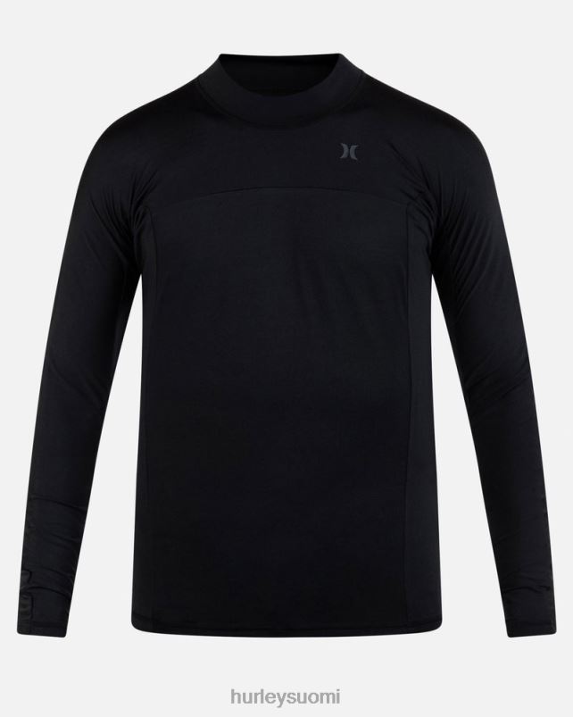 Hurley miehet kai lenny x chanel crossing paddle -sarjan pitkähihainen musta vaatetus A06JJB263