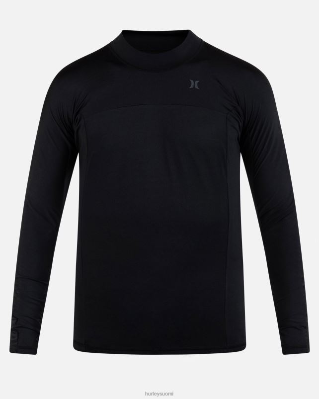 Hurley miehet kai lenny x chanel crossing paddle -sarjan pitkähihainen musta vaatetus A06JJB263