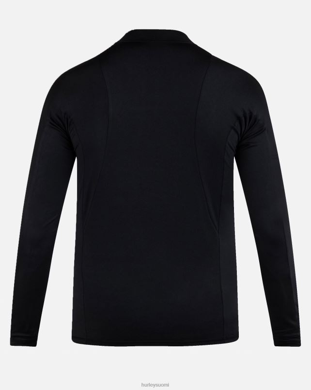 Hurley miehet kai lenny x chanel crossing paddle -sarjan pitkähihainen musta vaatetus A06JJB263