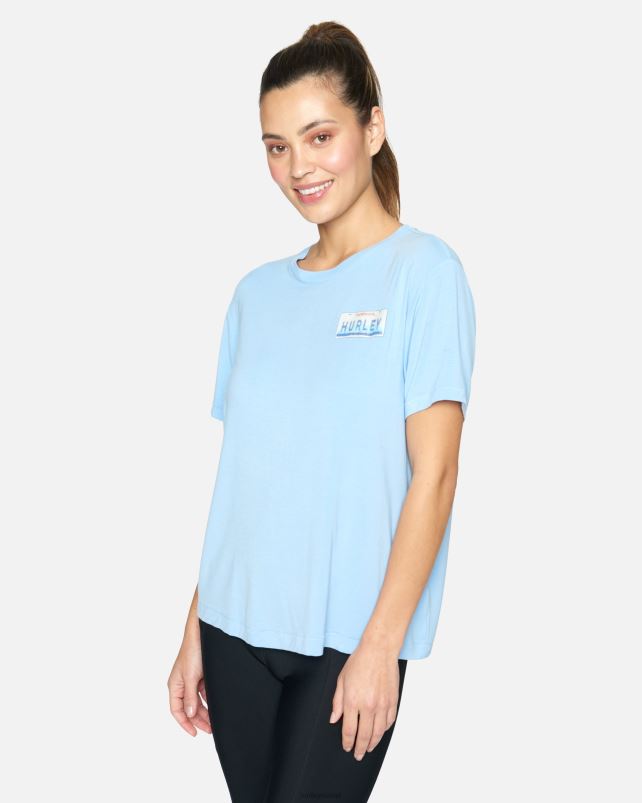 Hurley naiset Golden State tyttöystävä t-paita bayou vaatetus A06JJB517