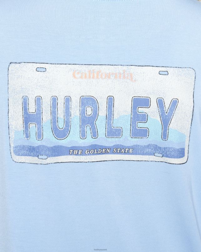 Hurley naiset Golden State tyttöystävä t-paita bayou vaatetus A06JJB517
