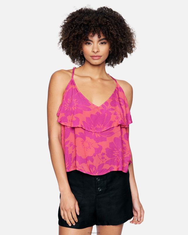 Hurley naiset ali kerrostettu säiliö tyrmäys vaatetus A06JJB582