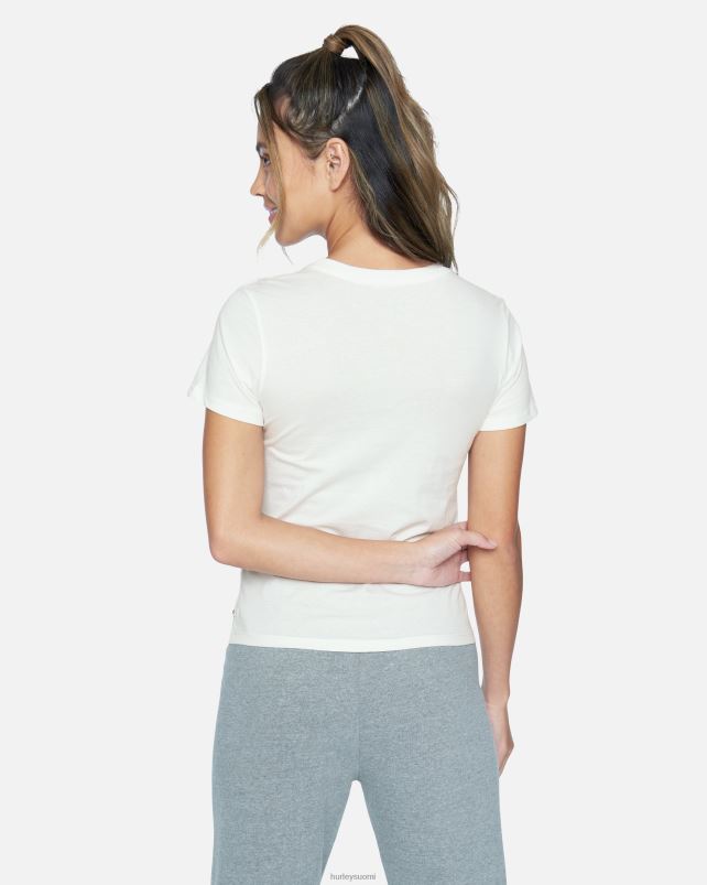 Hurley naiset varhainen täydellinen miehistön t-paita vaahtokarkkeja vaatetus A06JJB579