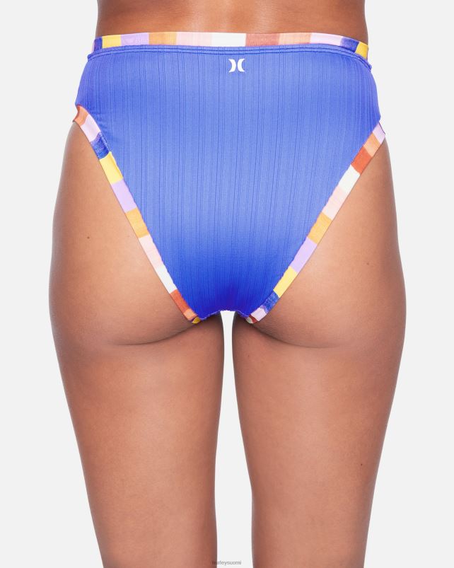 Hurley naiset Retroblokki kohtalaisen korkeavyötäröinen bikinialaosa laguuni multi vaatetus A06JJB538