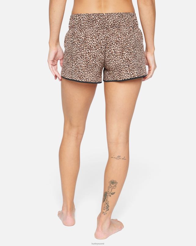 Hurley naiset aquas leopard 2,5\" boardshort fariinisokeri vaatetus A06JJB482