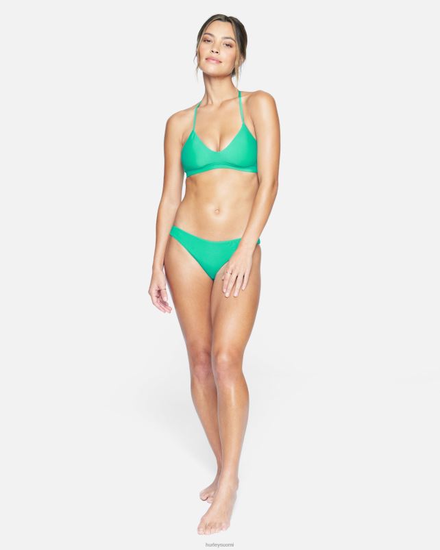 Hurley naiset kiinteä käännettävä kohtalainen pohja viidakon jade/lila vaatetus A06JJB528