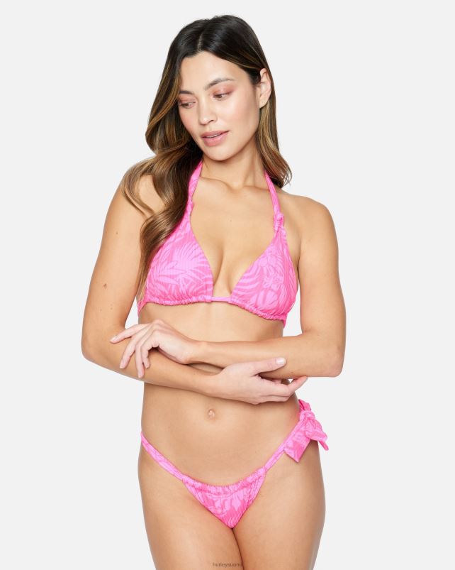 Hurley naiset viidakkokävely röyhkeä pehmeä solmiopohja vaaleanpunainen booli vaatetus A06JJB463