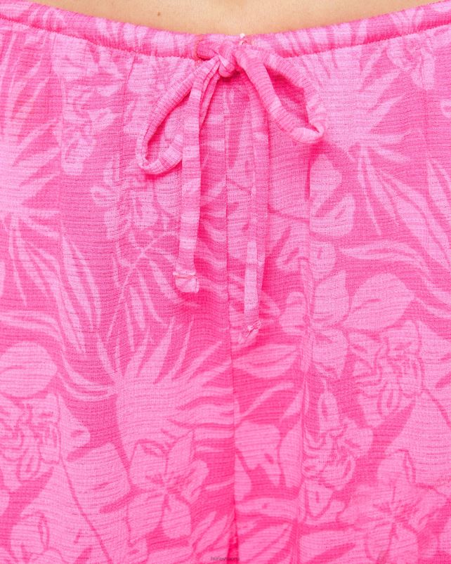 Hurley naiset viidakon kävelyn puolella halkiohousut vaaleanpunainen booli vaatetus A06JJB471